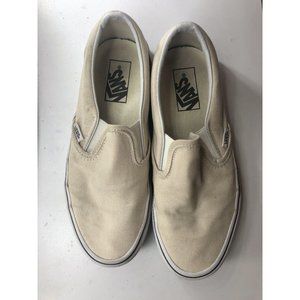 Vans Off-White Cream Women's Slip-On Sneakers
